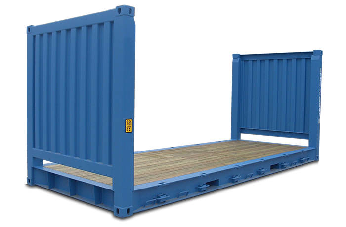 20ft Flat Rack Container