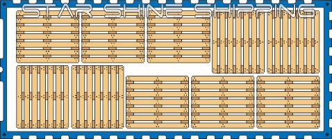 10 standard pallets in a 20 foot container (1000x1200mm)