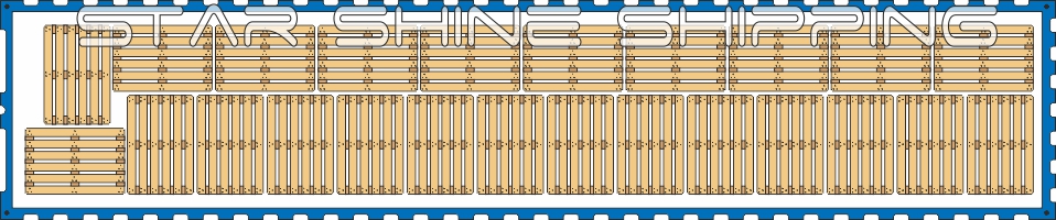 24 Euro pallets in a 40 foot container (800х1200mm)