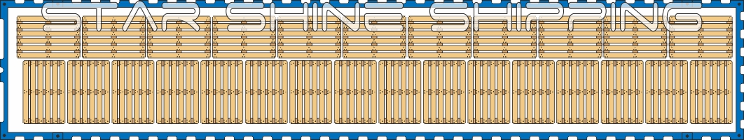 27 Euro pallets in a 45 foot container (800х1200mm)